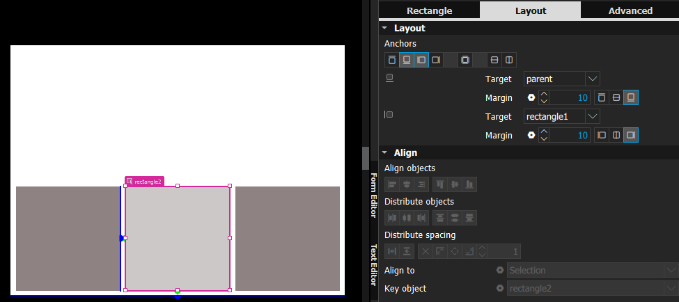 "Anchoring sibling items"