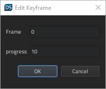 "Edit Keyframe dialog"