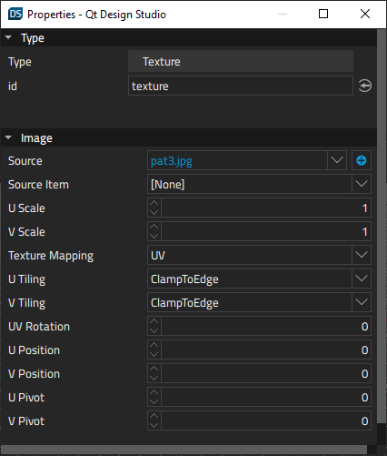 "Texture properties"